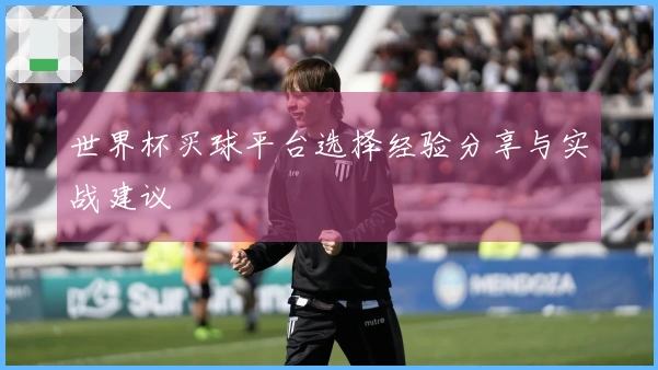 世界杯买球平台选择经验分享与实战建议