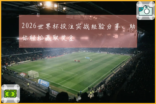 2026世界杯投注实战经验分享，助你轻松赢取奖金