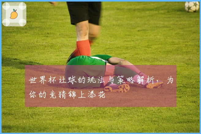 世界杯让球的玩法与策略解析，为你的竞猜锦上添花